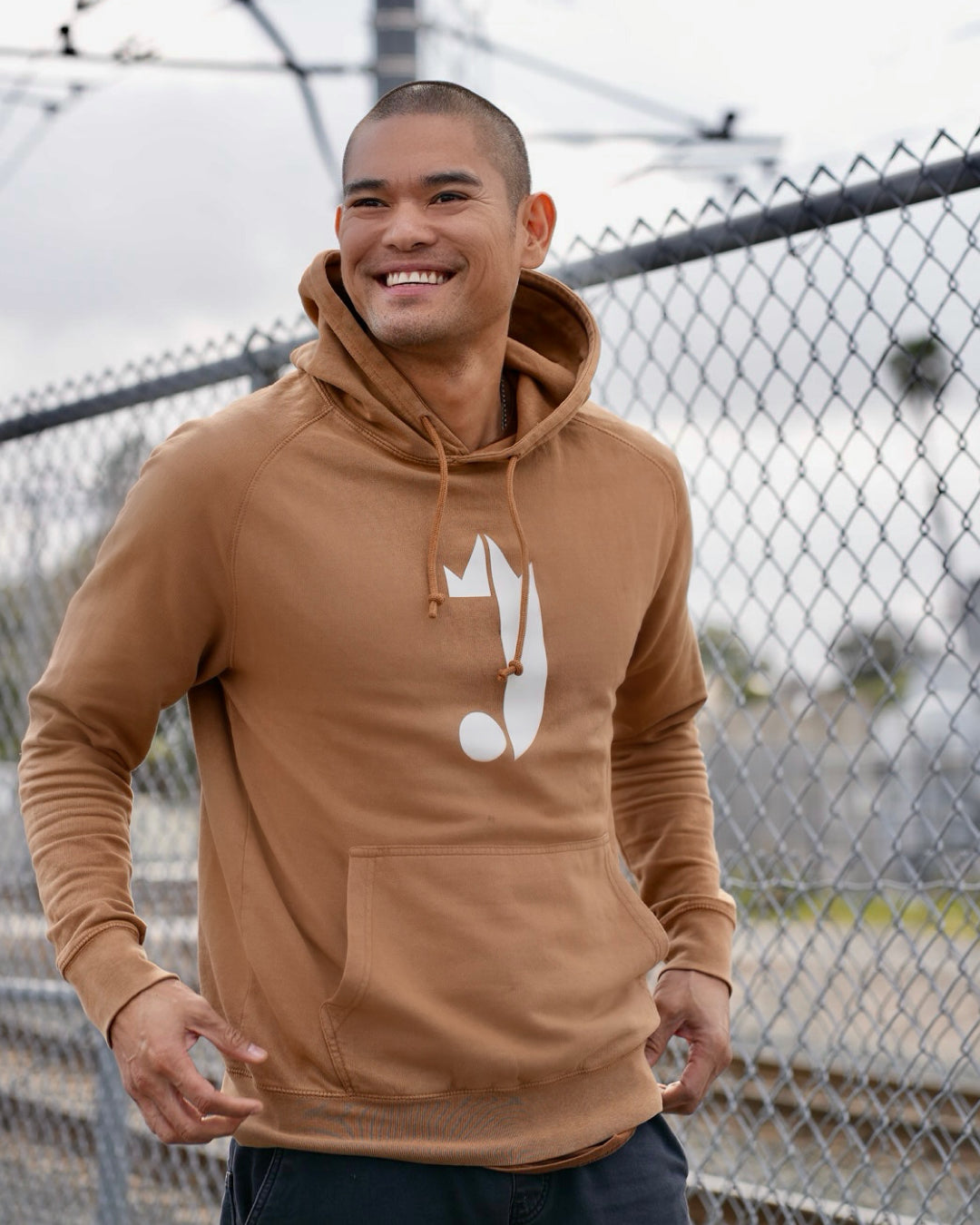 J King of R&B Hoodie (Brown)