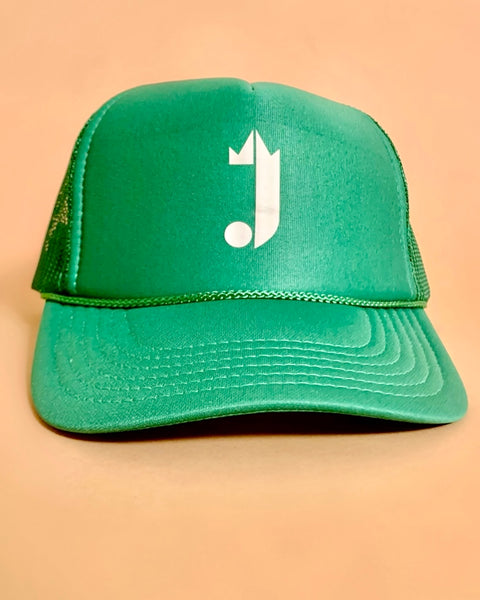 J King Trucker Hat (Green)