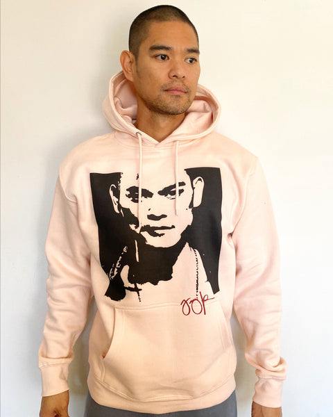 Jay R Gameface Graphic Hoodie (Peach)