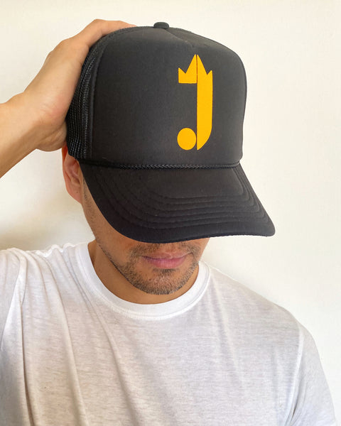 J King Trucker Hat (Black)