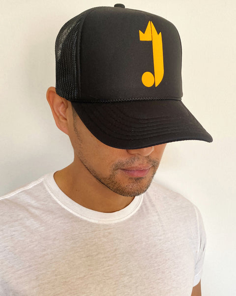 J King Trucker Hat (Black)