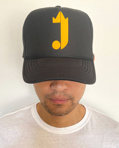 J King Trucker Hat (Black)