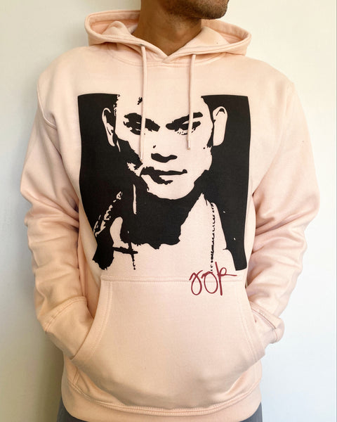 Jay R Gameface Graphic Hoodie (Peach)