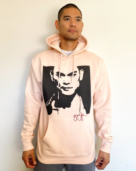 Jay R Gameface Graphic Hoodie (Peach)