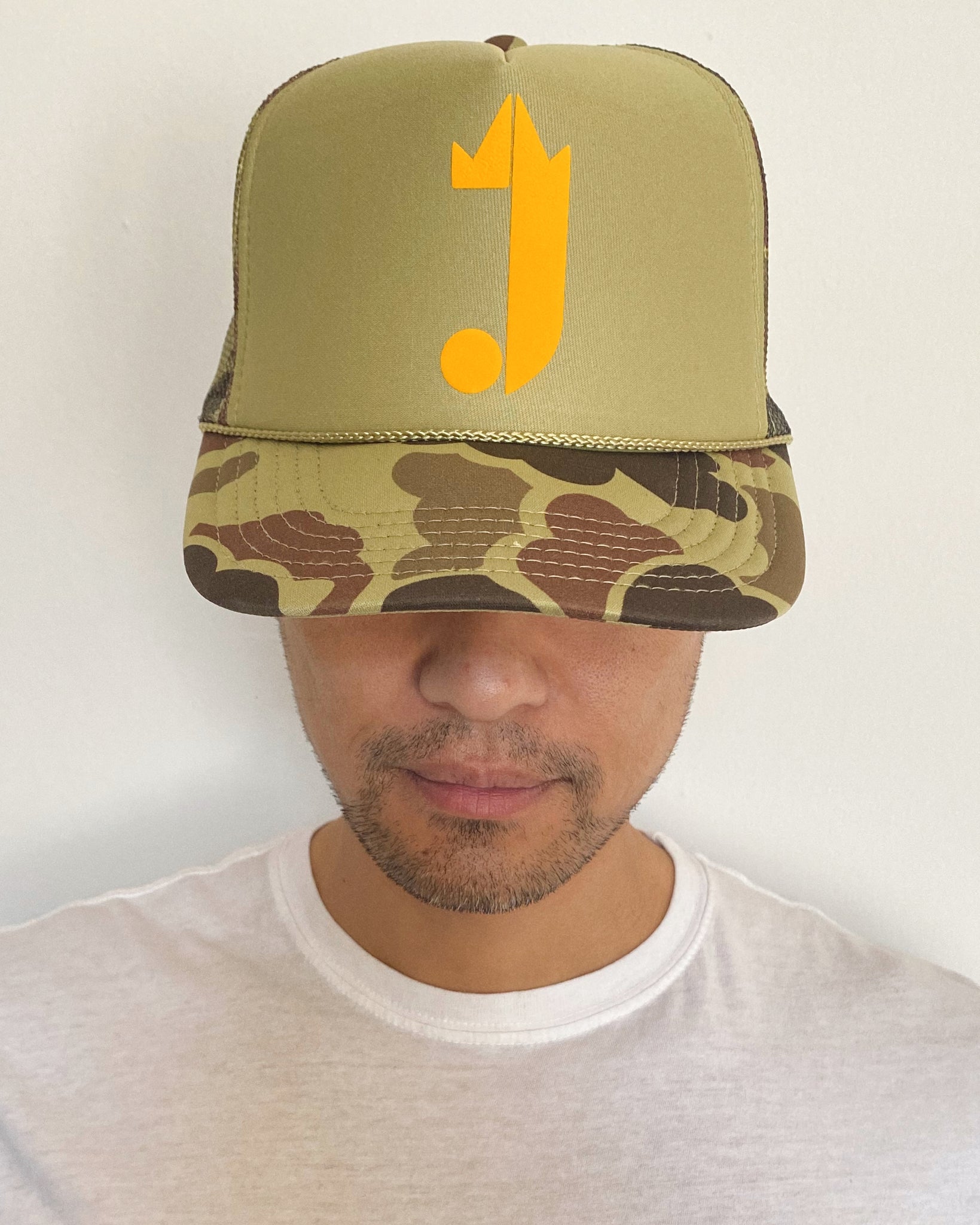 J King Trucker Hat (Camo)