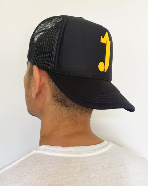 J King Trucker Hat (Black)