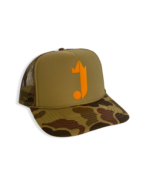 J King Trucker Hat (Camo)