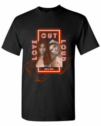 Love Out Loud Tee (Black)